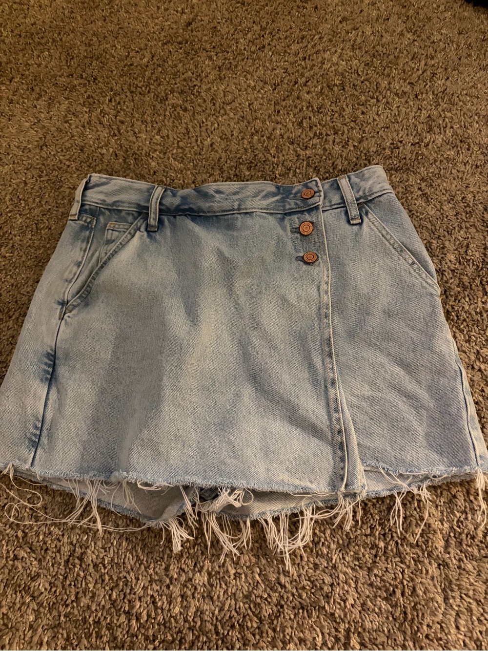 Gap Wrap Denim Skort Size 30